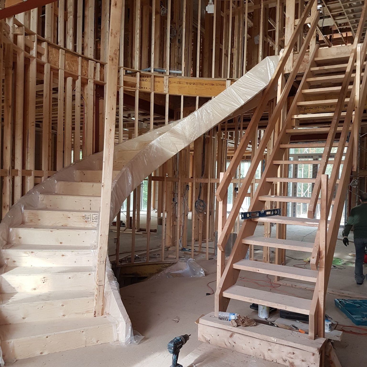 Closed Riser Circular Stairs – Stair FAS Inc.